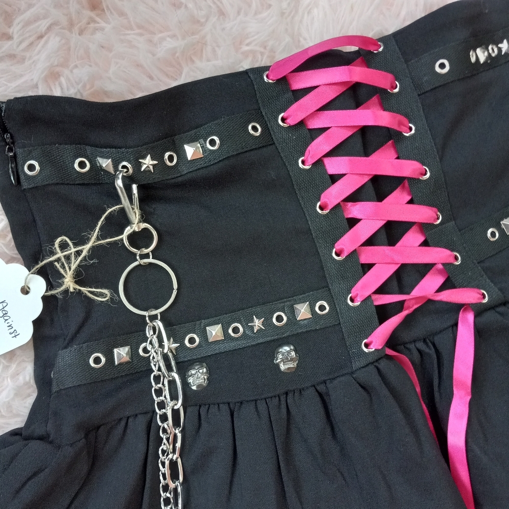 Skelanimal unicorn Custom Rage festival skirt! OOAK fairy grunge! Only 1 on 🌎 - Picture 6 of 15